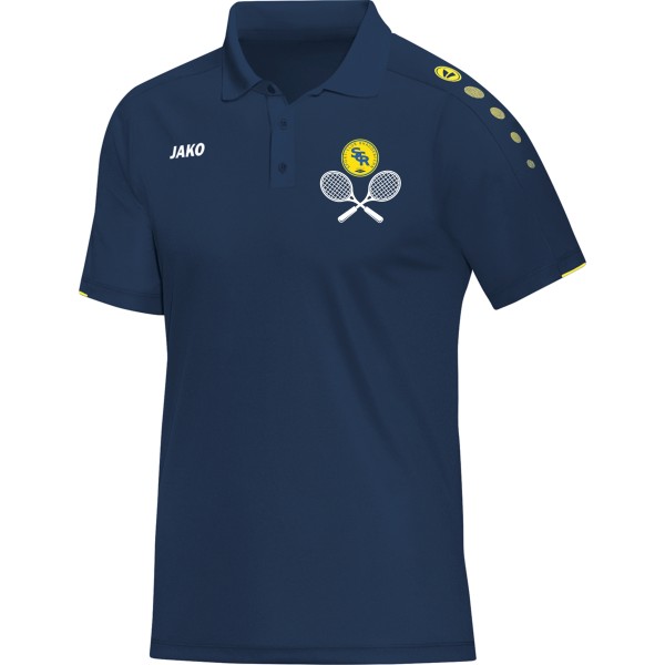 JAKO Polo Classico (SCR Tennis) nightblue/citro