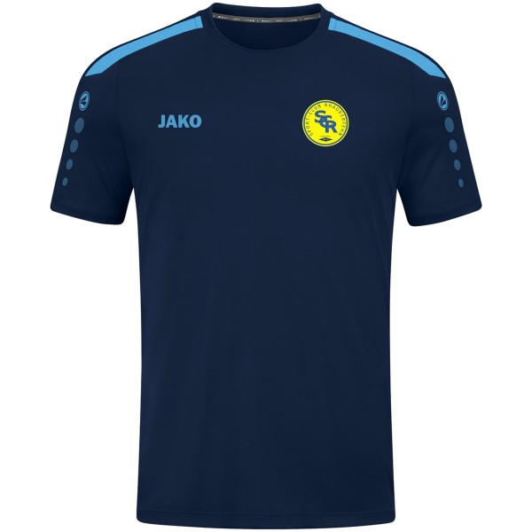 JAKO Trikot (Auswärts) Power Kurzarm (SCR) marine/skyblue