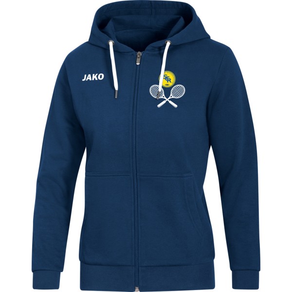 JAKO Damen Kapuzenjacke Base (SCR Tennis) marine